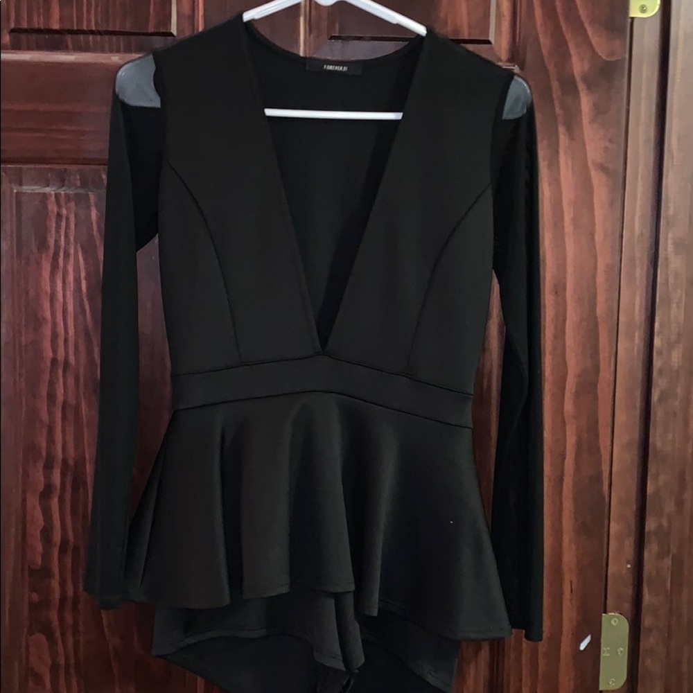 Peplum Bodysuit